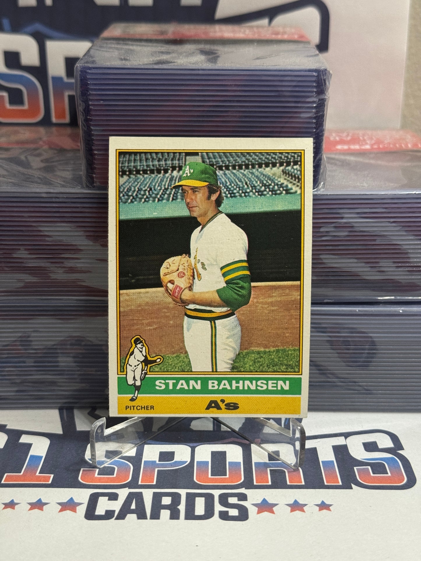 1976 Topps Stan Bahnsen #534