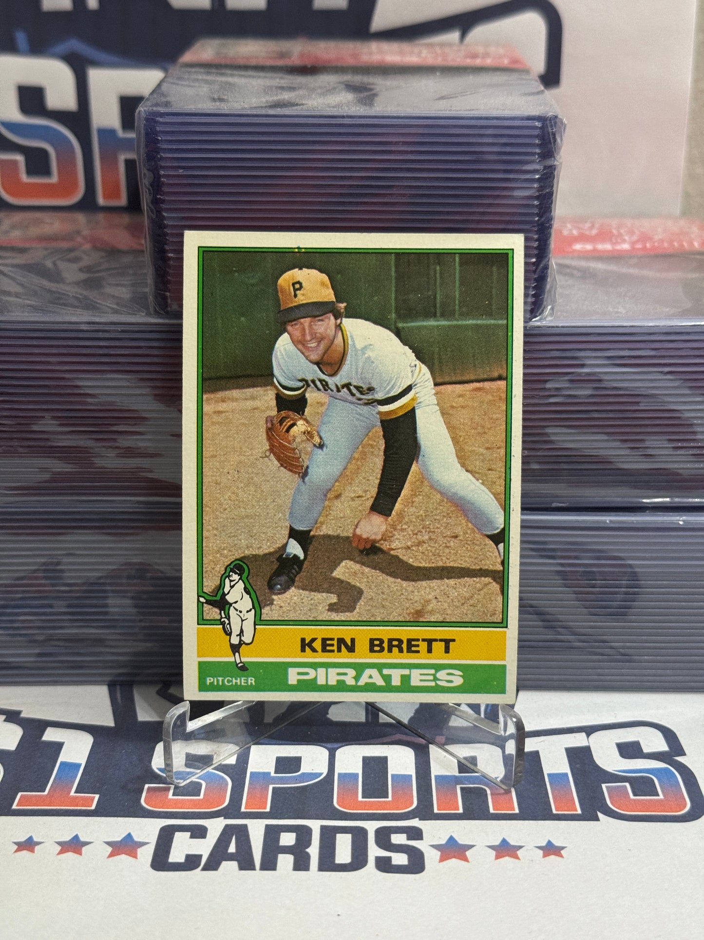 1976 Topps Ken Brett #401
