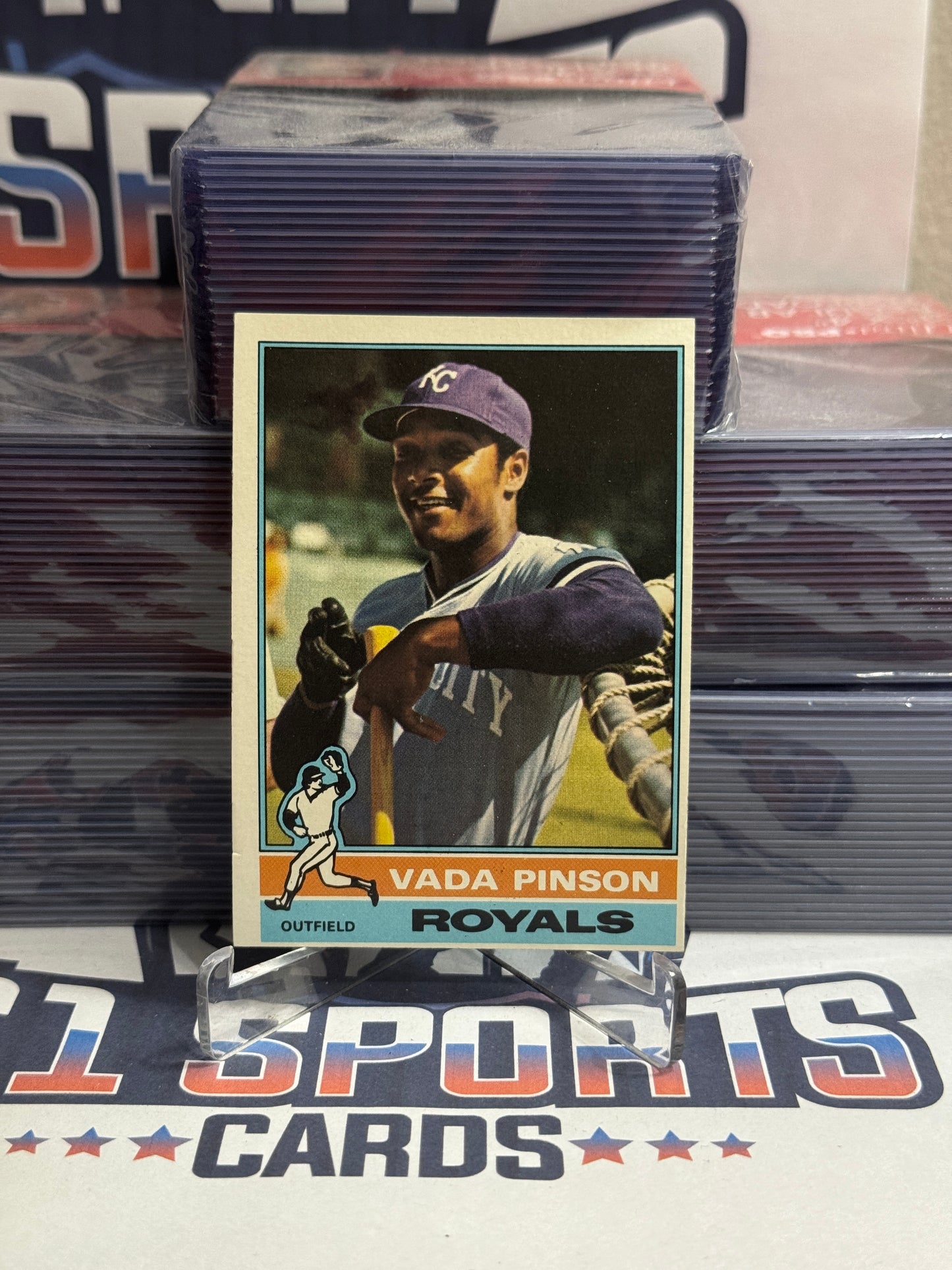 1976 Topps Vada Pinson #415