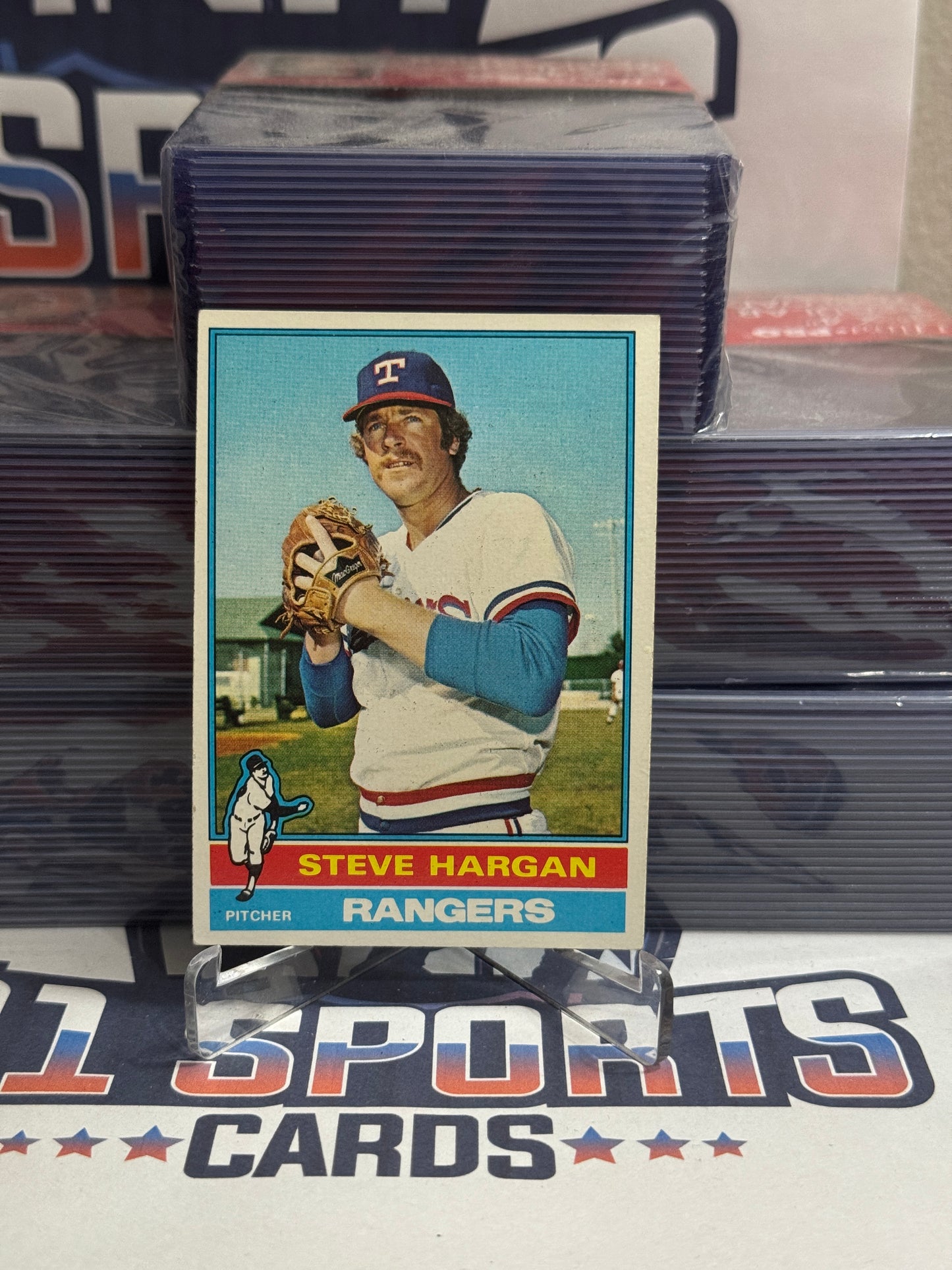 1976 Topps Steve Hargan #463