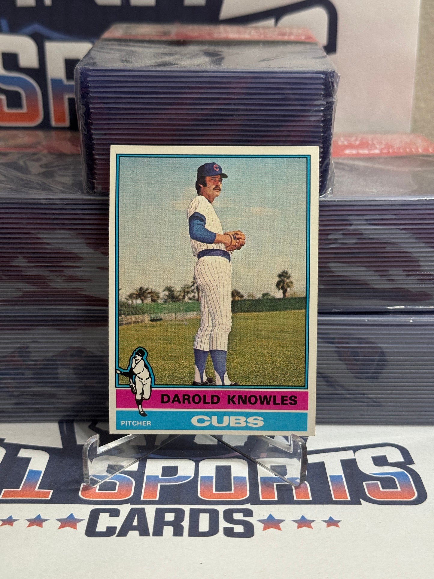 1976 Topps Darold Knowles #617