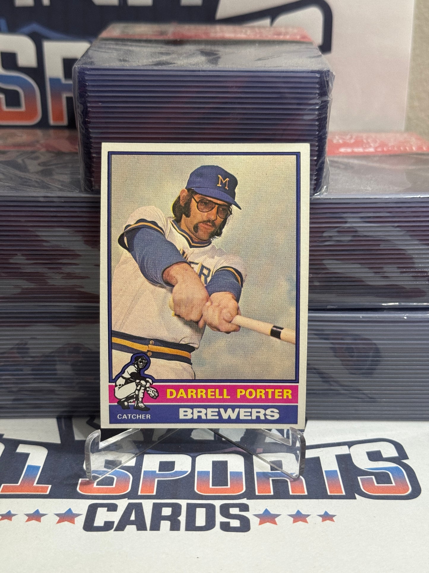 1976 Topps Darrell Porter #645