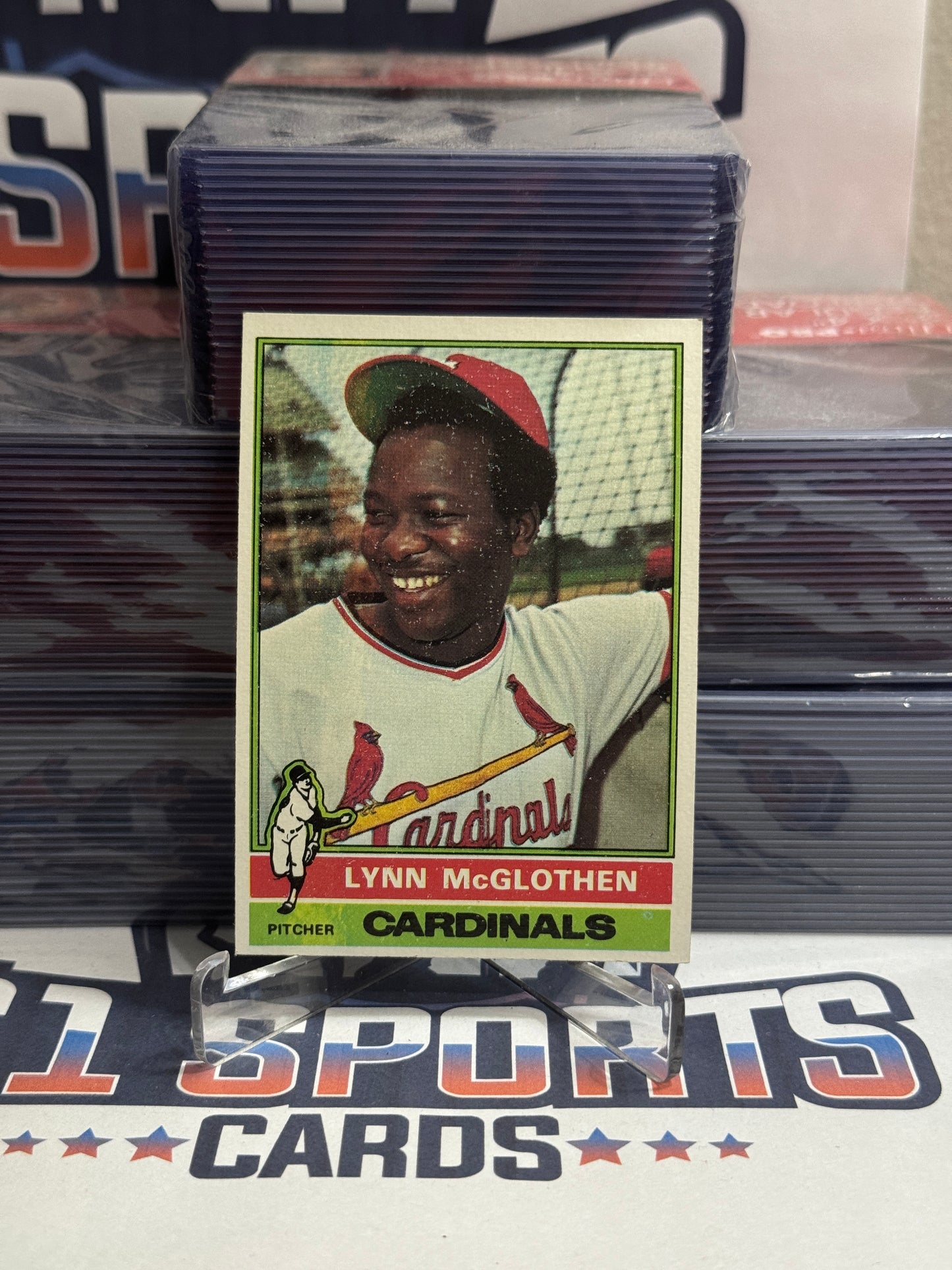 1976 Topps Lynn McGlothen #478