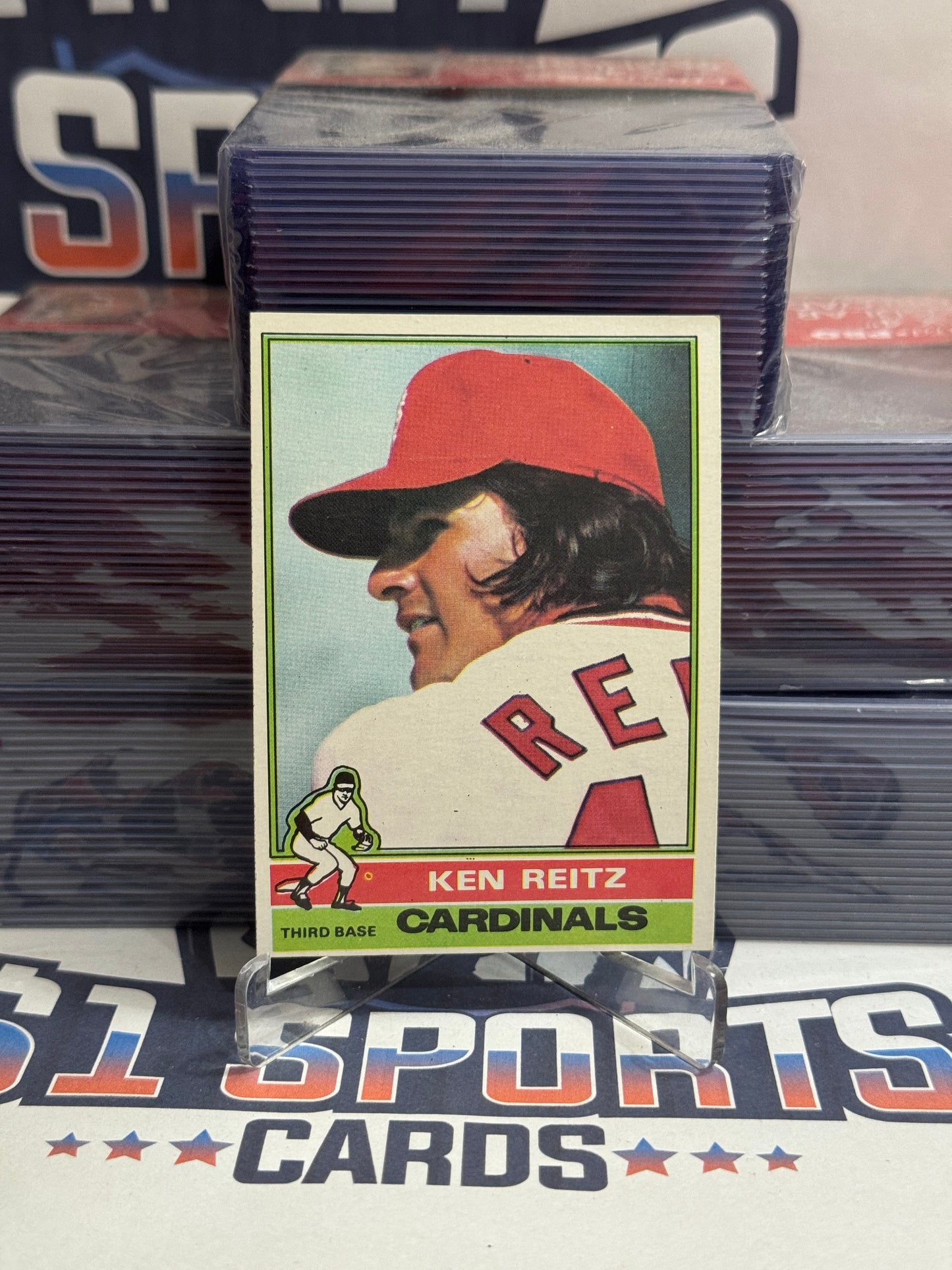 1976 Topps Ken Reitz #158