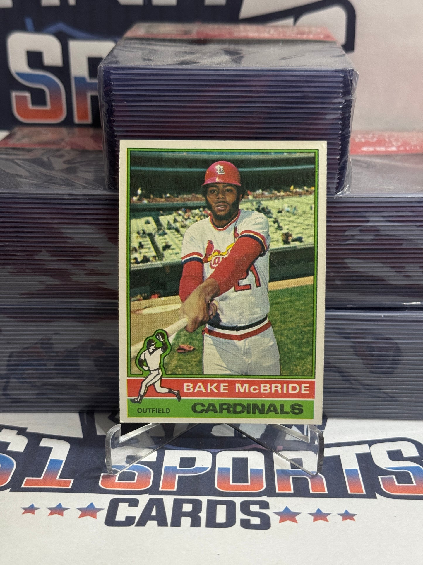 1976 Topps Bake McBride #135