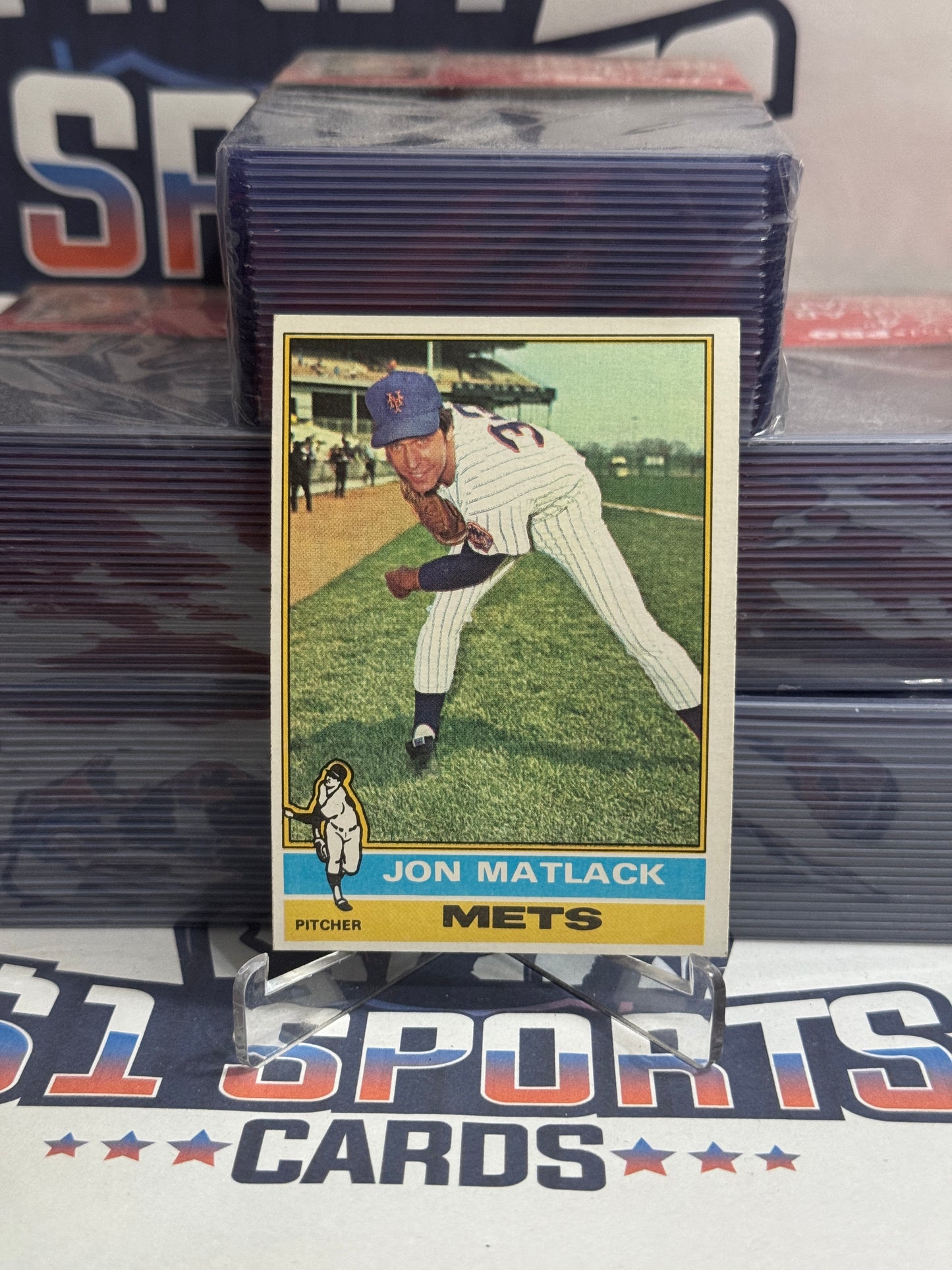 1976 Topps Jon Matlack #190