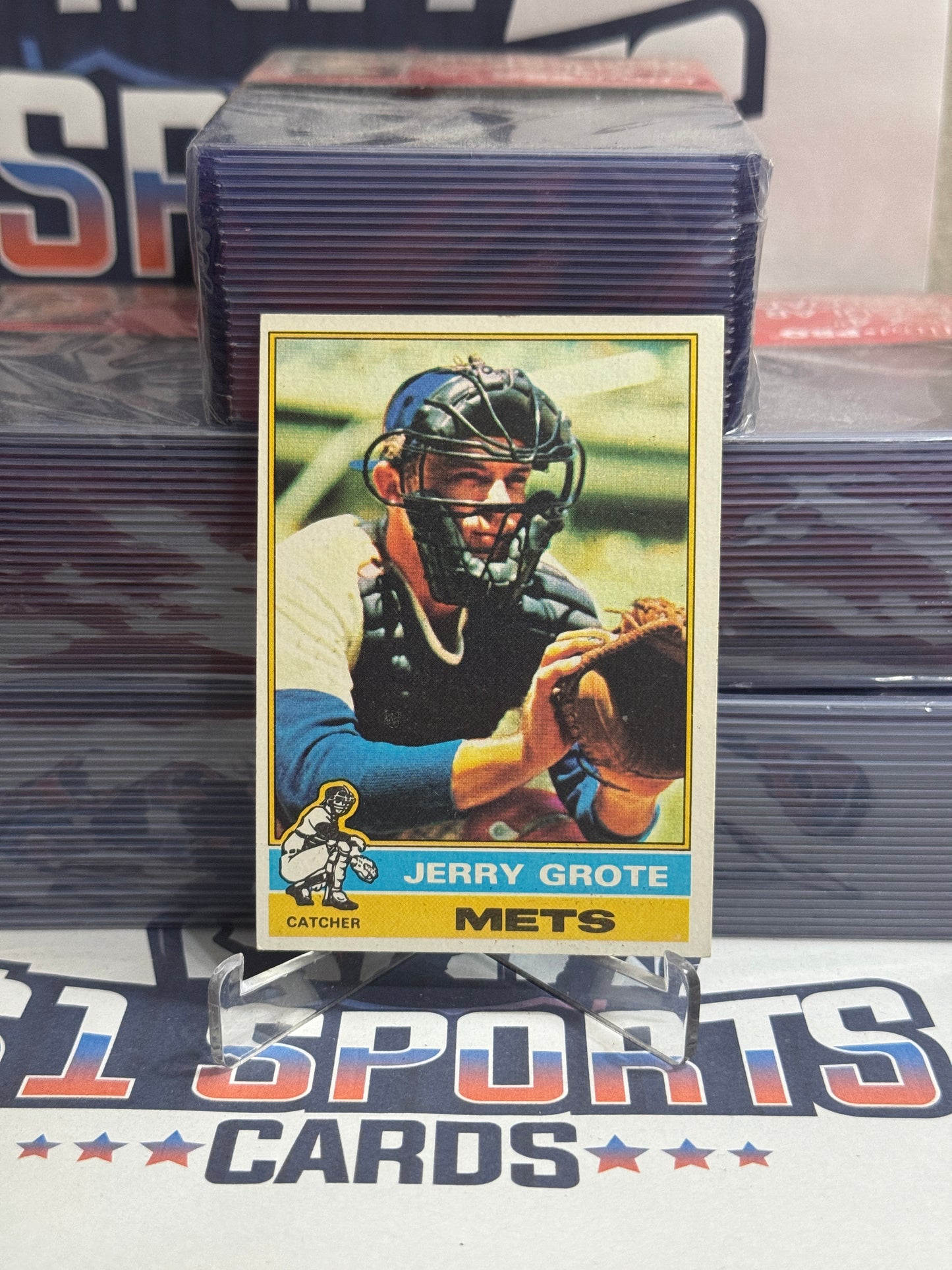 1976 Topps Jerry Grote #143