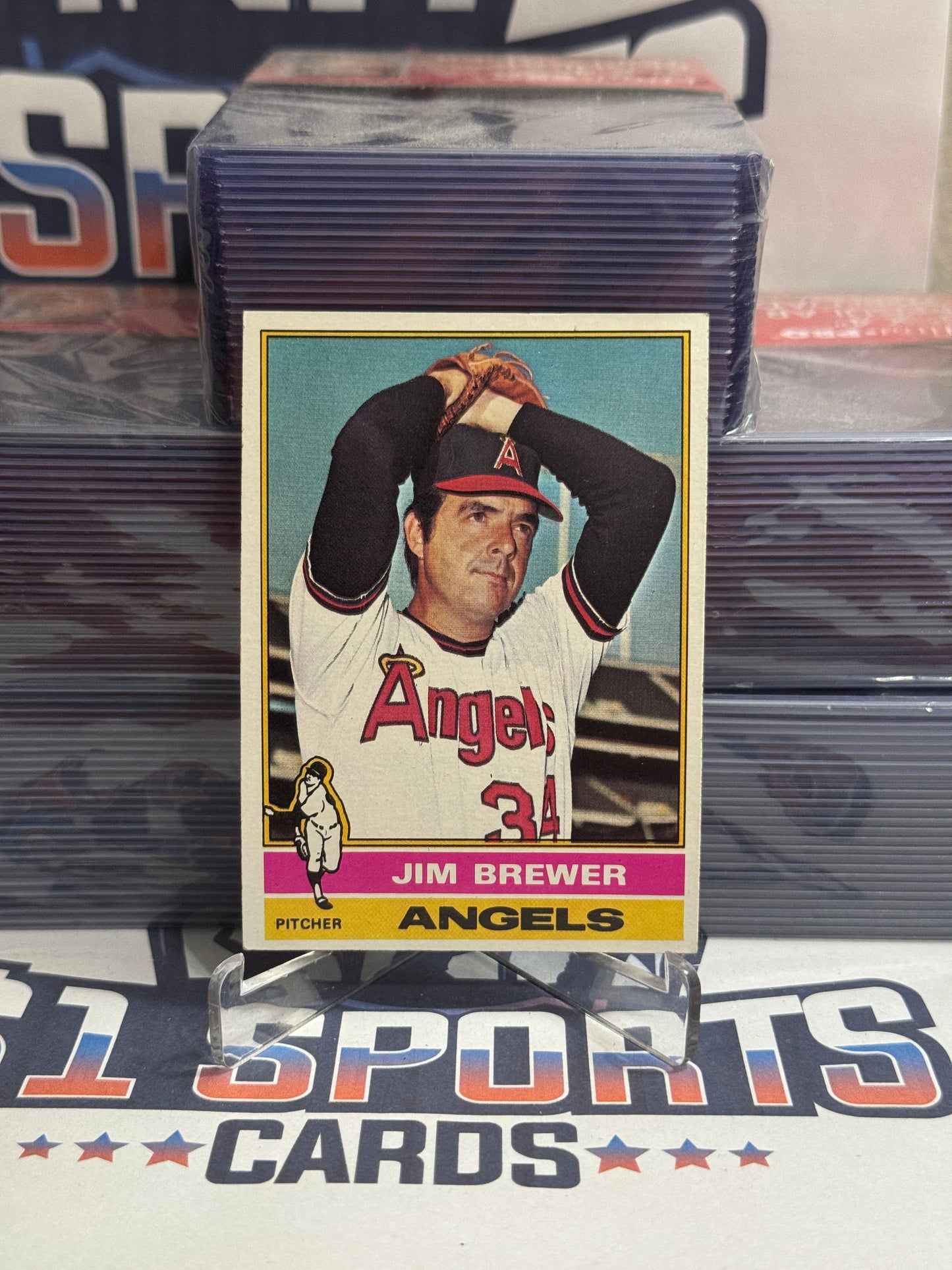 1976 Topps Jim Brewer #459