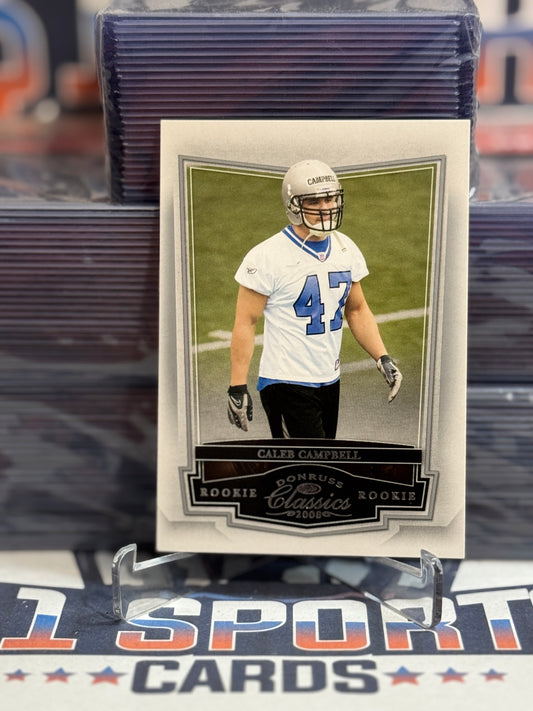 2008 Donruss Classics (42/999) Caleb Campbell Rookie #182