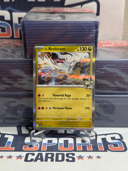Pokemon TCG: Journey Together - N's Reshiram (Holo, Rare) #116