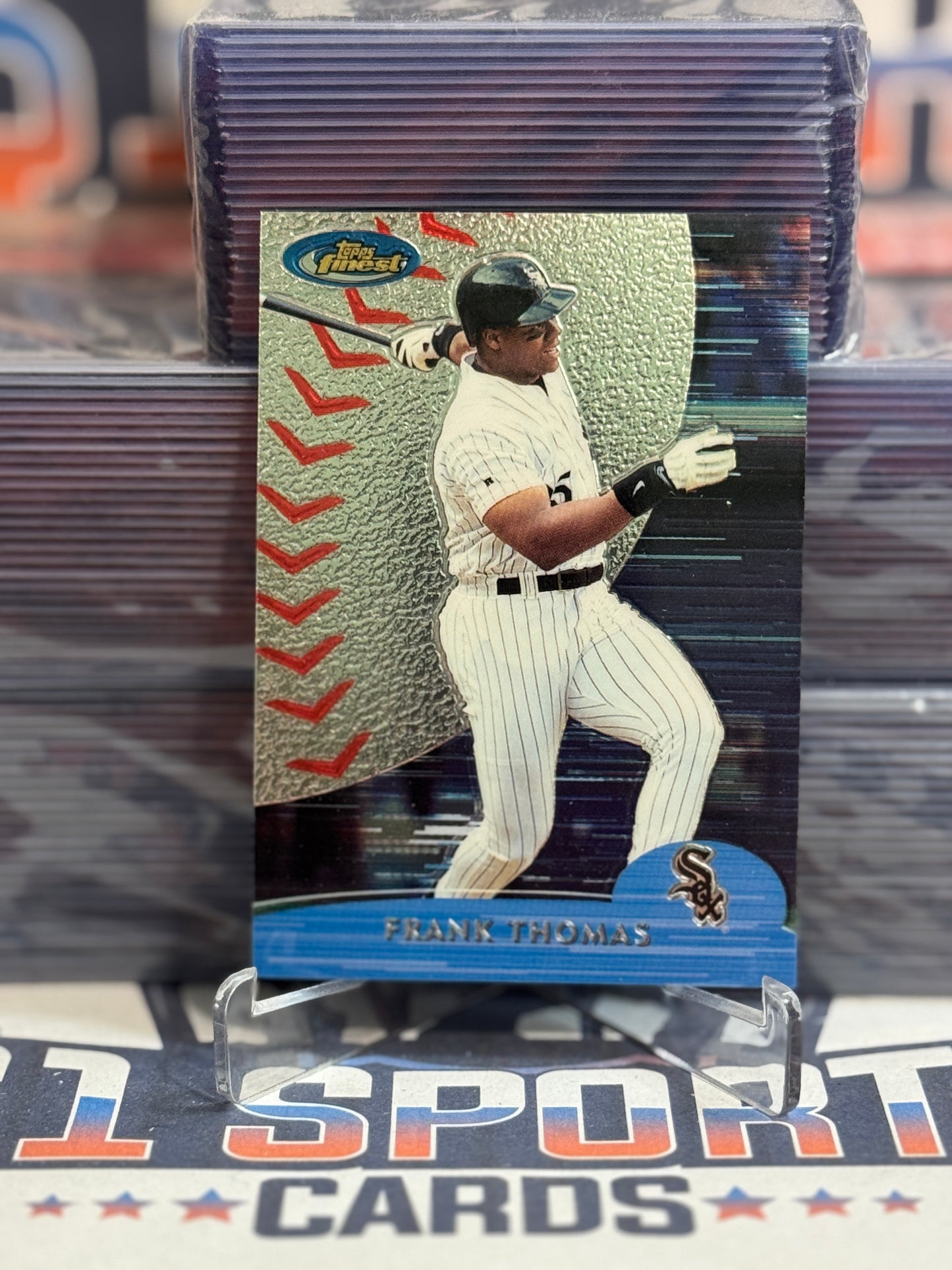 2000 Topps Finest Frank Thomas #155