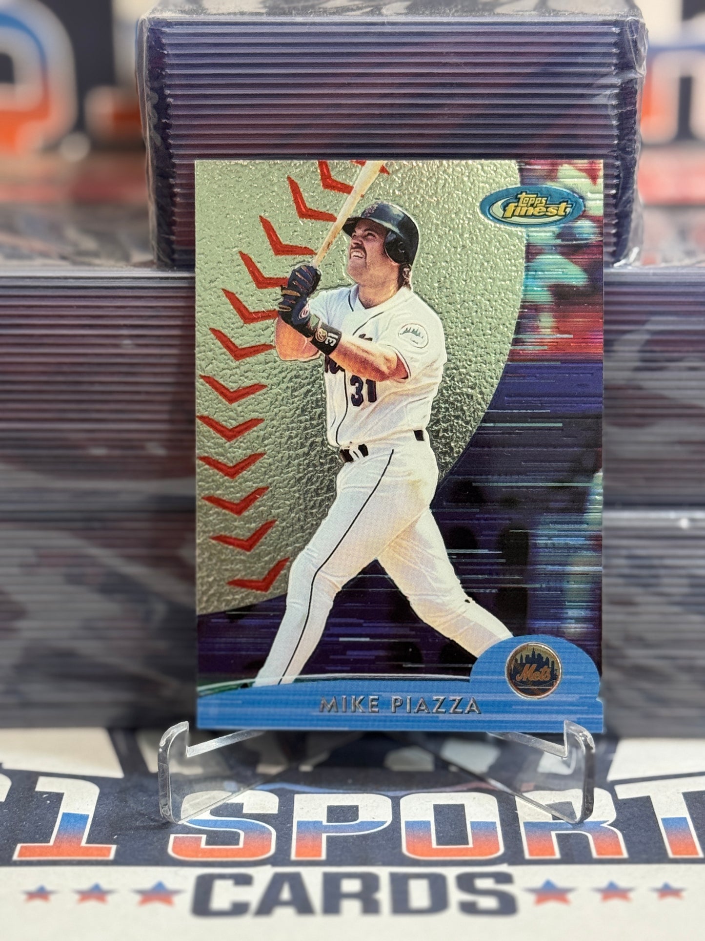 2000 Topps Finest Mike Piazza #226