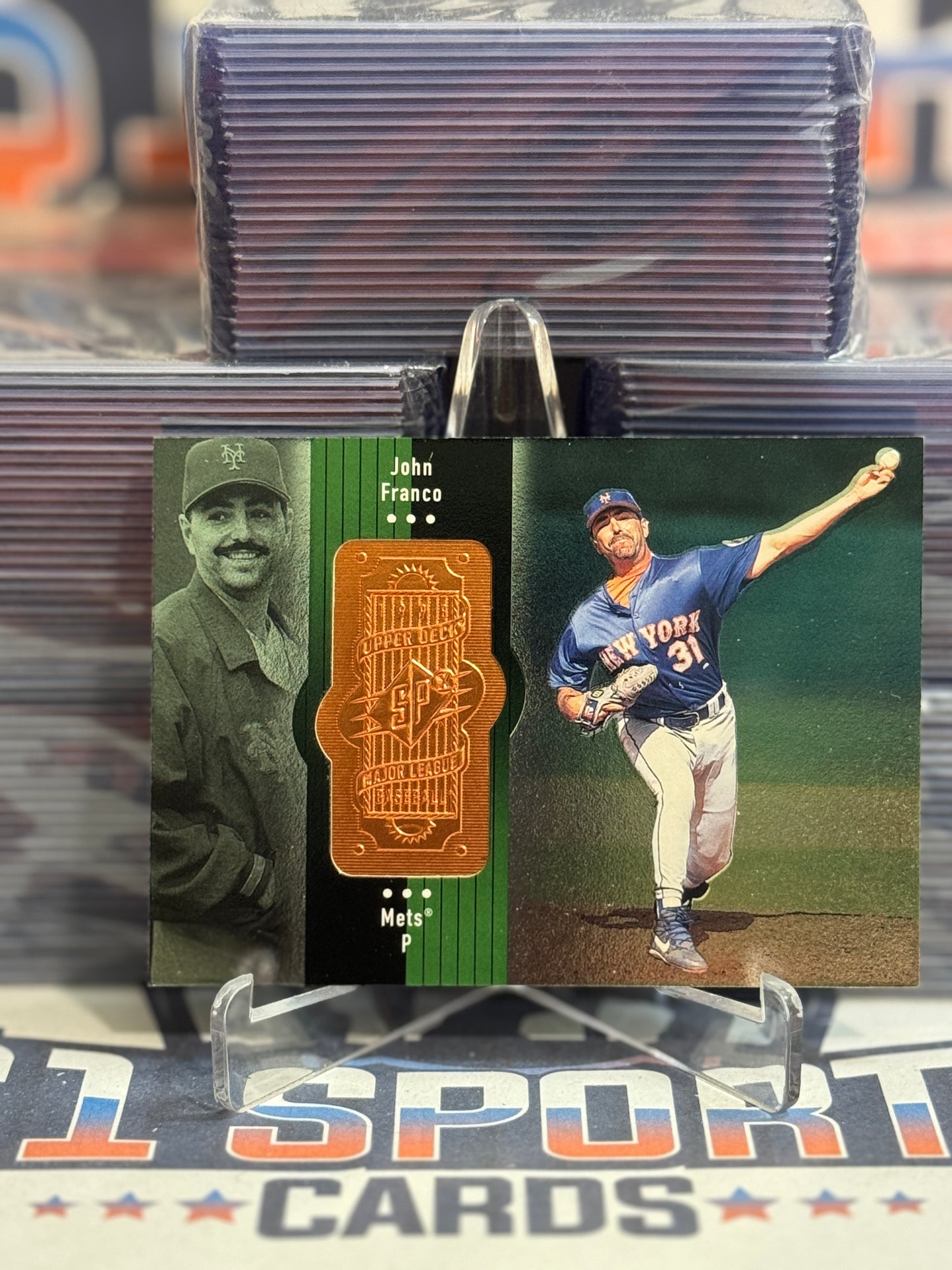 1998 Upper Deck SPx Finite (1142/9000) John Franco #103