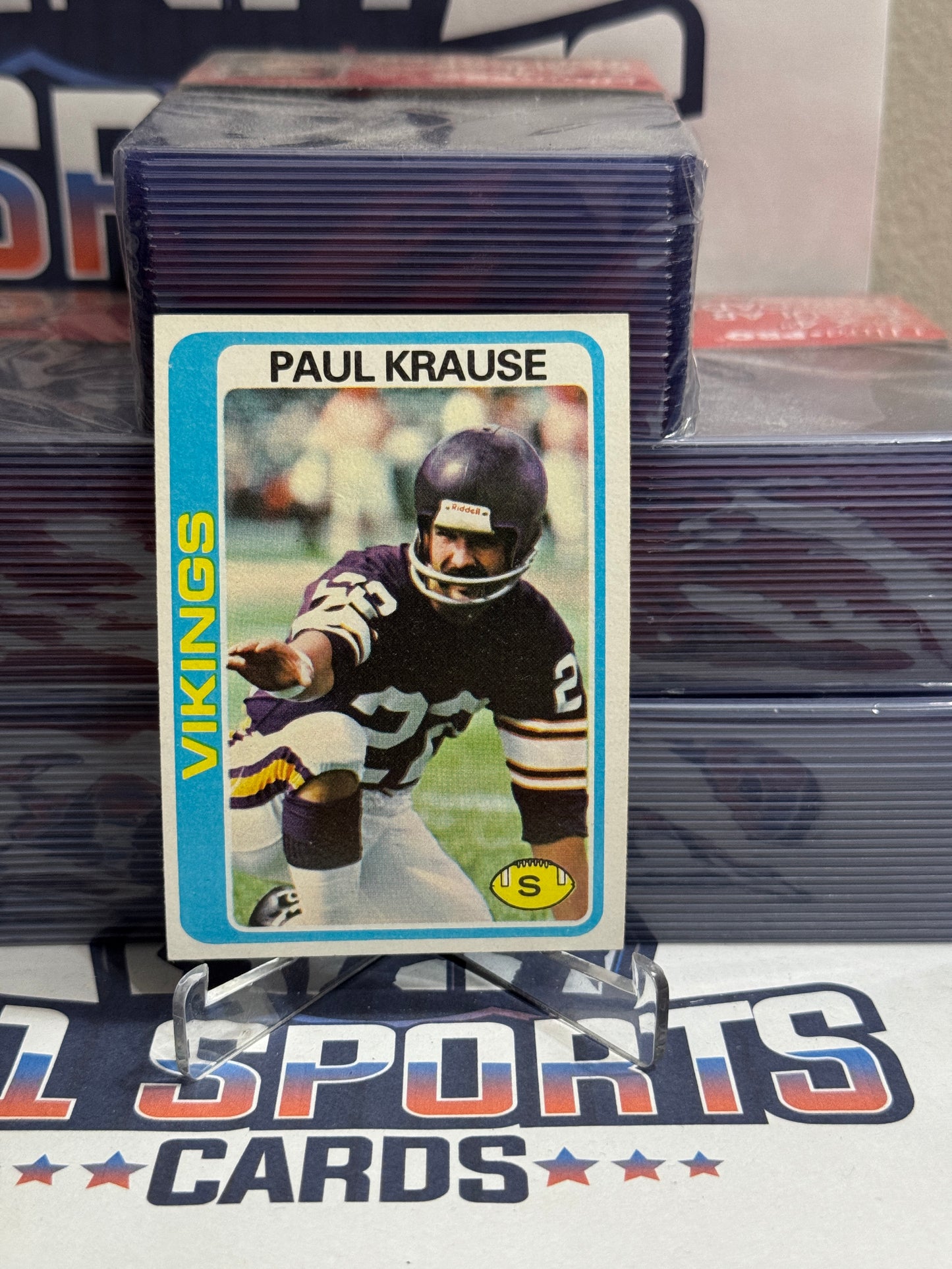 1978 Topps Paul Krause #378
