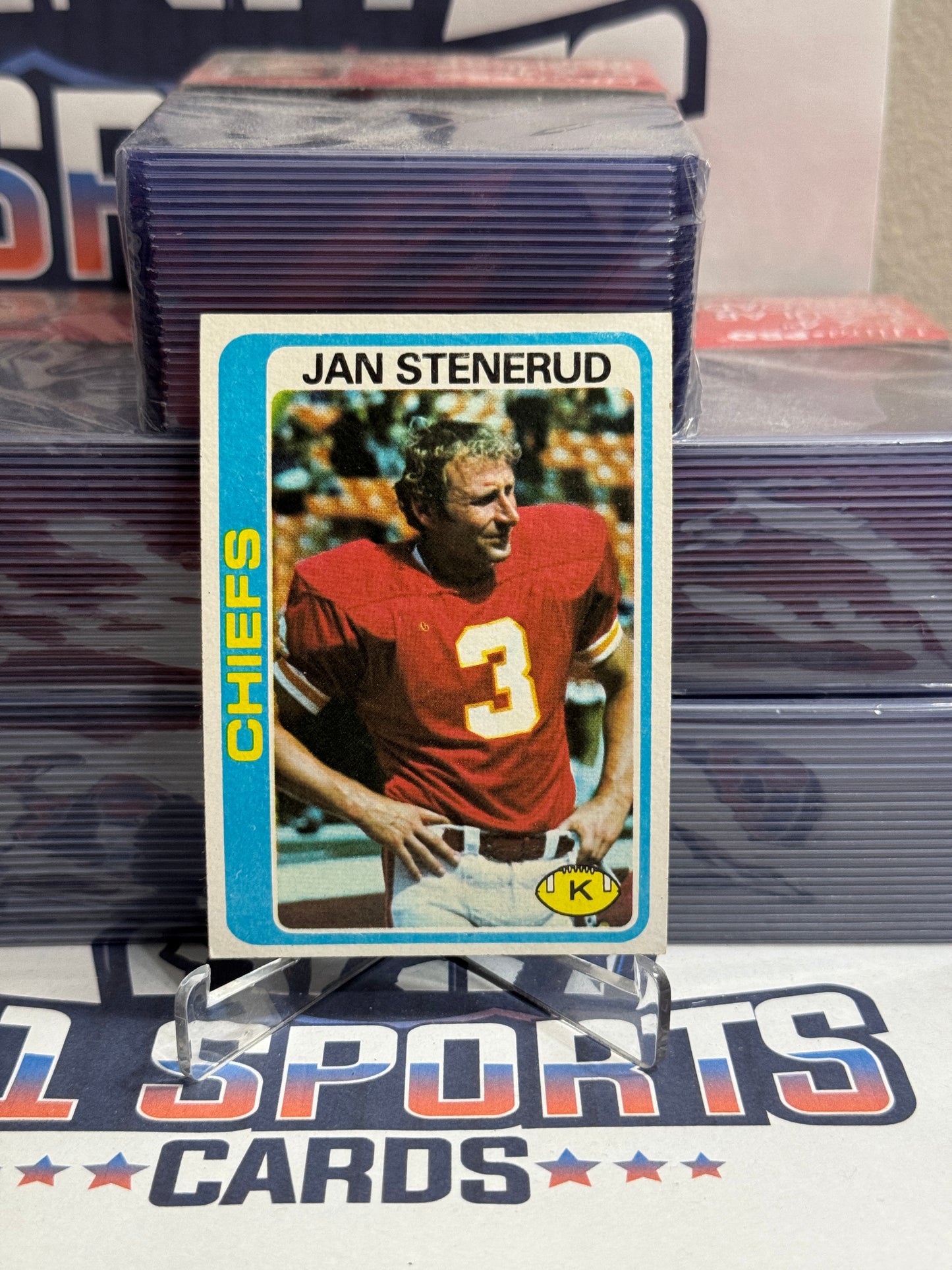 1978 Topps Jan Stenerud #238