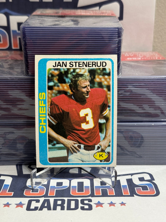 1978 Topps Jan Stenerud #238
