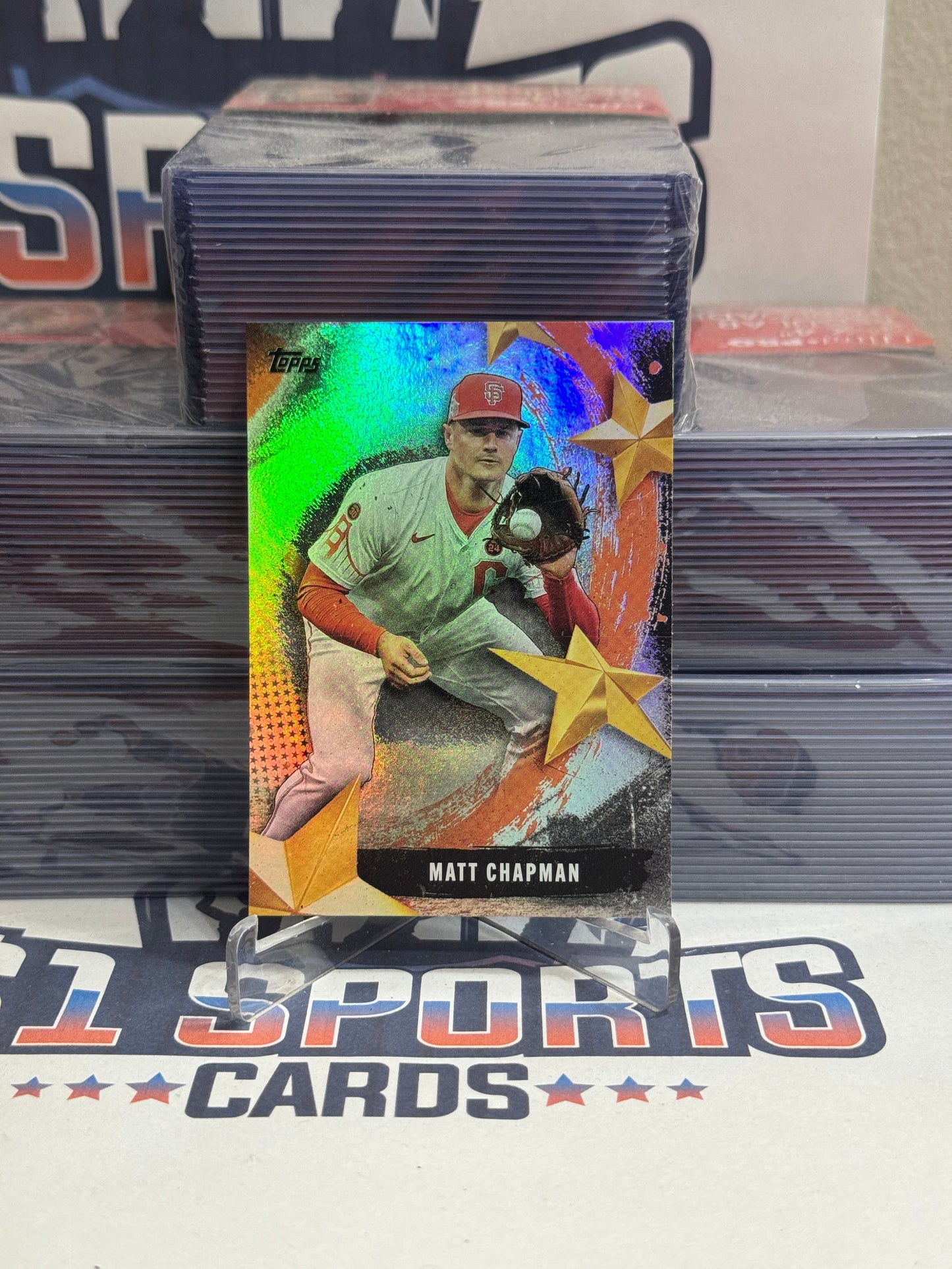 2025 Topps (Stars of MLB) Matt Chapman #SMLB-29