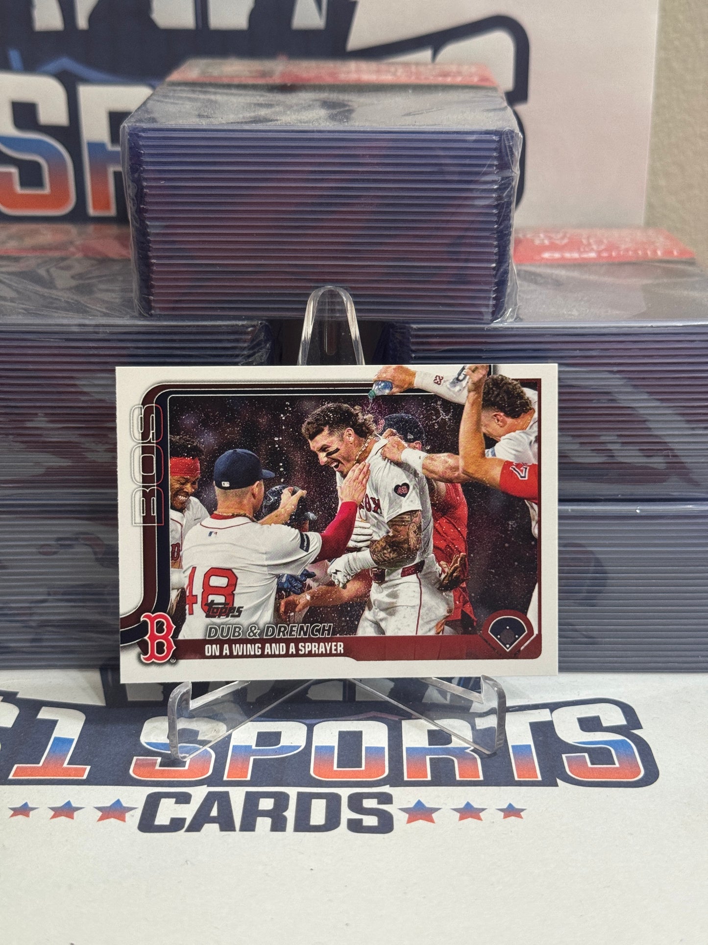 2025 Topps (Dub & Drench) Jarren Duran #312