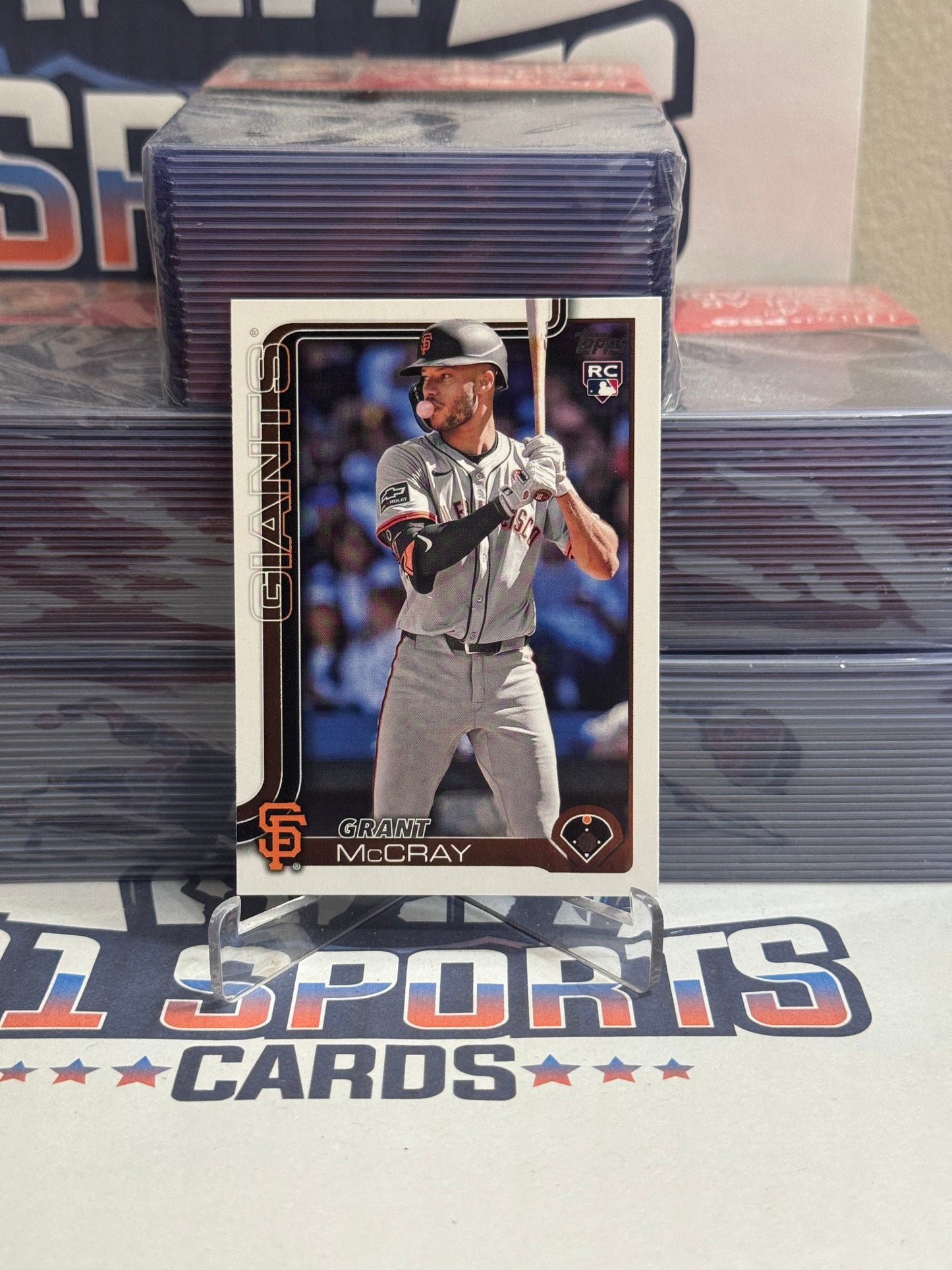 2025 Topps Grant McCray Rookie #213