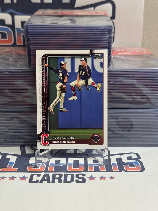 2025 Topps (Incoming! Slam Dunk Talent) Steven Kwan & Lane Thomas #26