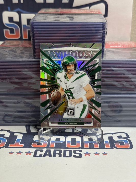 2023 Donruss Optic (Holo Prizm, My House!) Aaron Rodgers #MH-2