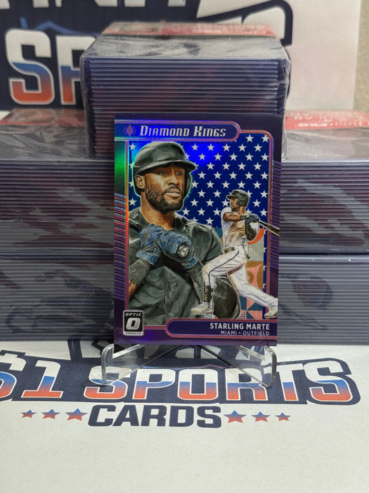 2021 Donruss Optic (We Are The People, Diamond Kings 62/76) Starling Marte #17