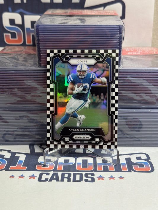 2023 Panini Prizm (Checkerboard SP Prizm) Kylen Granson #128