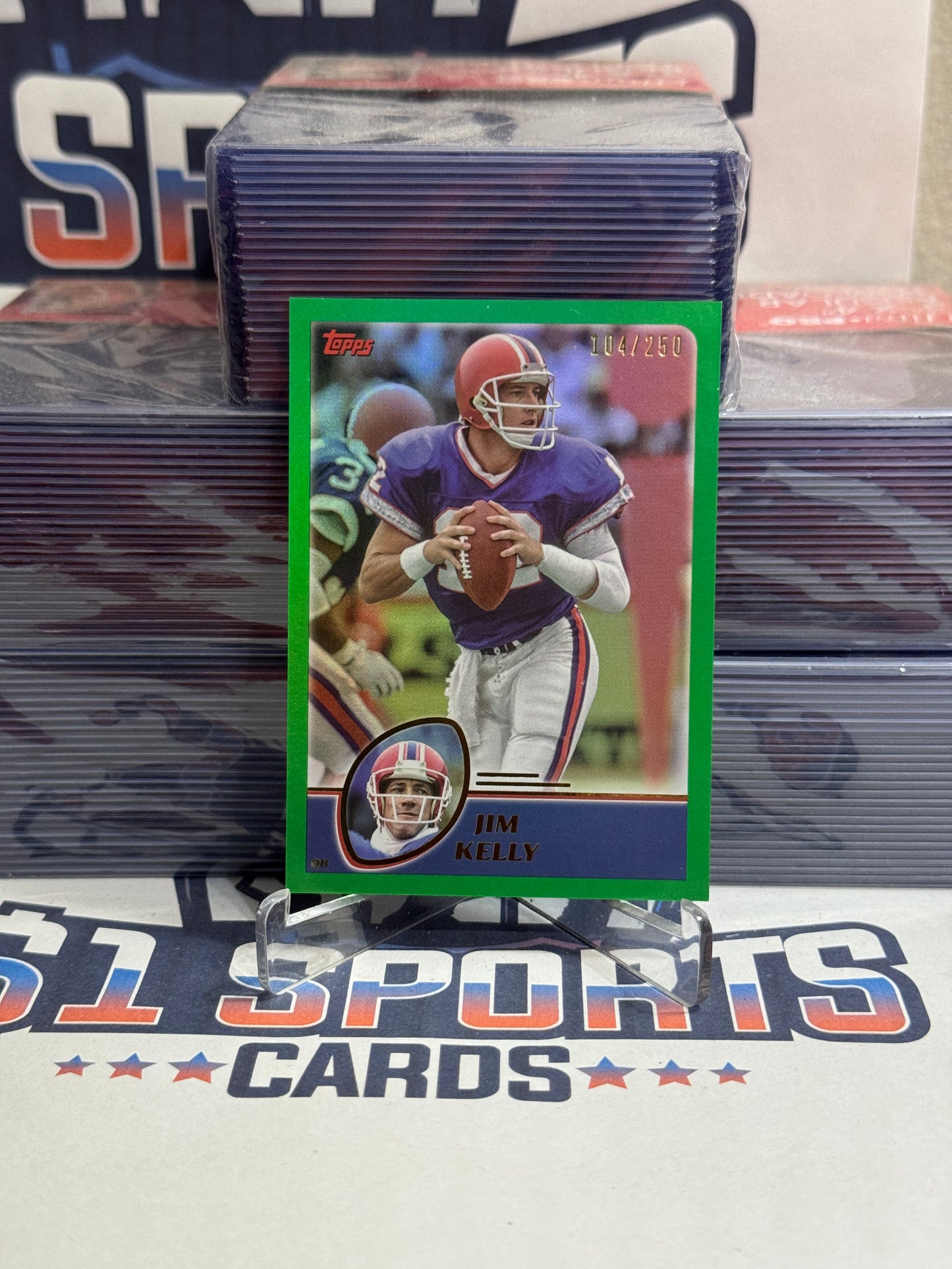 2024 Topps Composite (Green, 2003 Redux 104/250) Jim Kelly #432