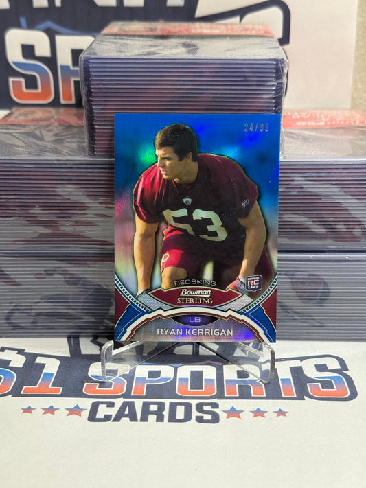 2011 Bowman Sterling (Blue 24/99) Ryan Kerrigan Rookie #6