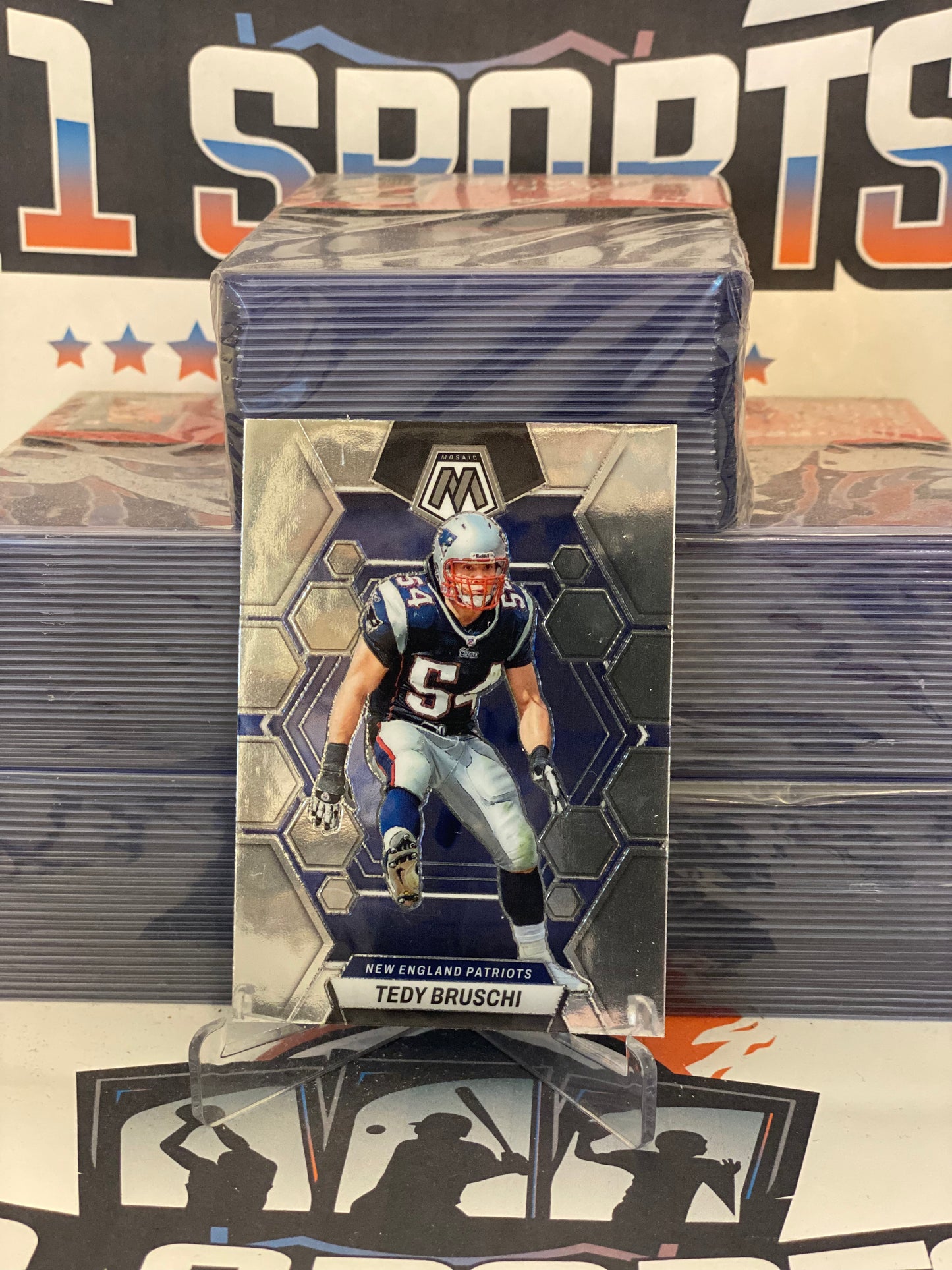 2023 Panini Mosaic Teddy Bruschi #166