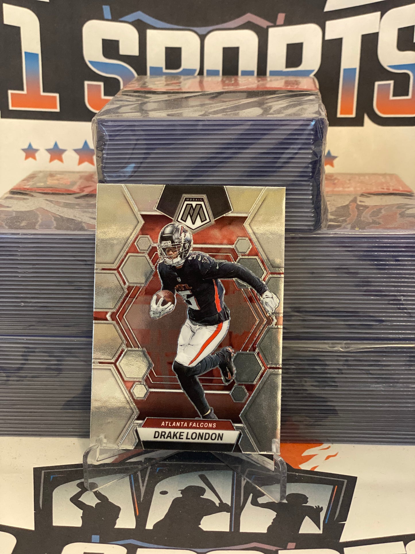 2023 Panini Mosaic (2nd Year) Drake London #8