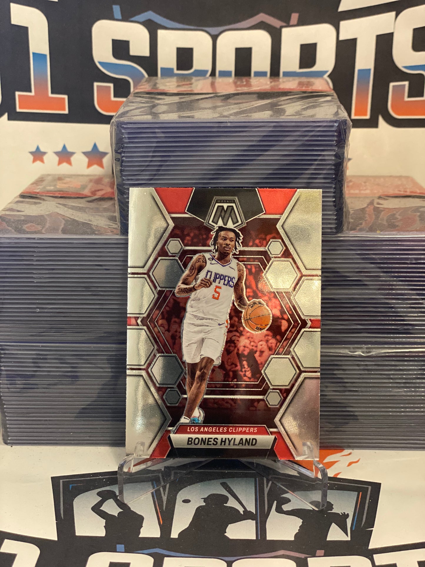 2022 Panini Mosaic Bones Hyland #51