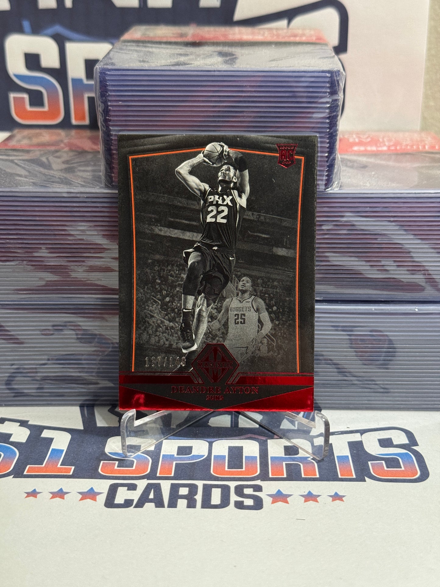 2018 Panini Majestic (Red 137/149) DeAndre Ayton Rookie #338