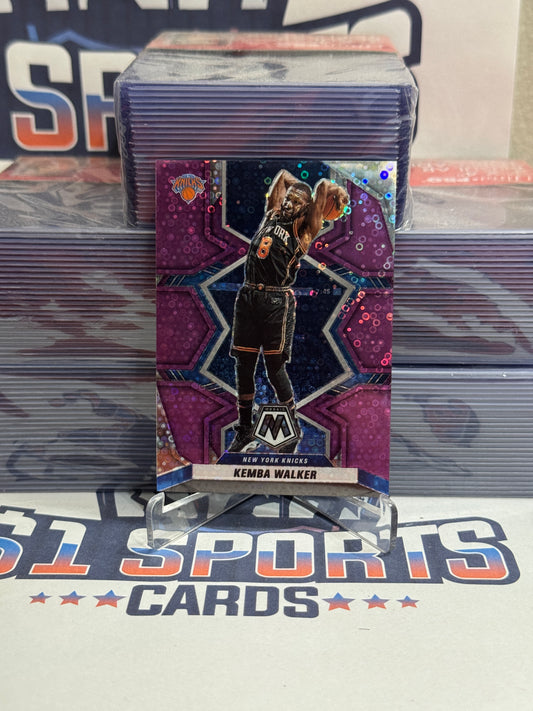 2021 Panini Mosaic (Purple Disco Prizm 12/50) Kemba Walker #83