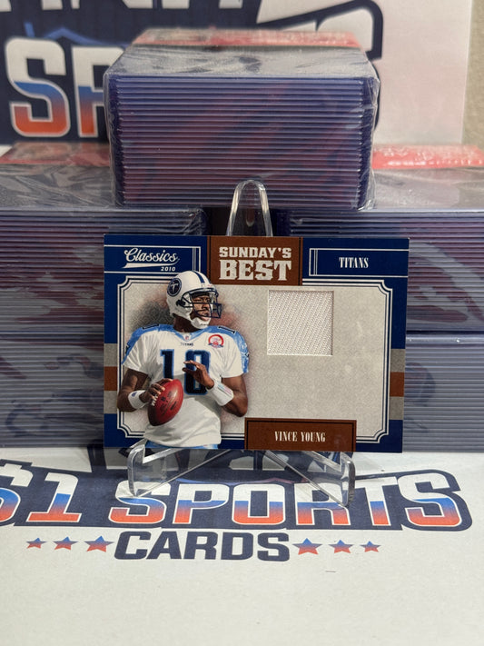 2010 Panini Classics (Sunday's Best Relic 51/299) Vince Young #9