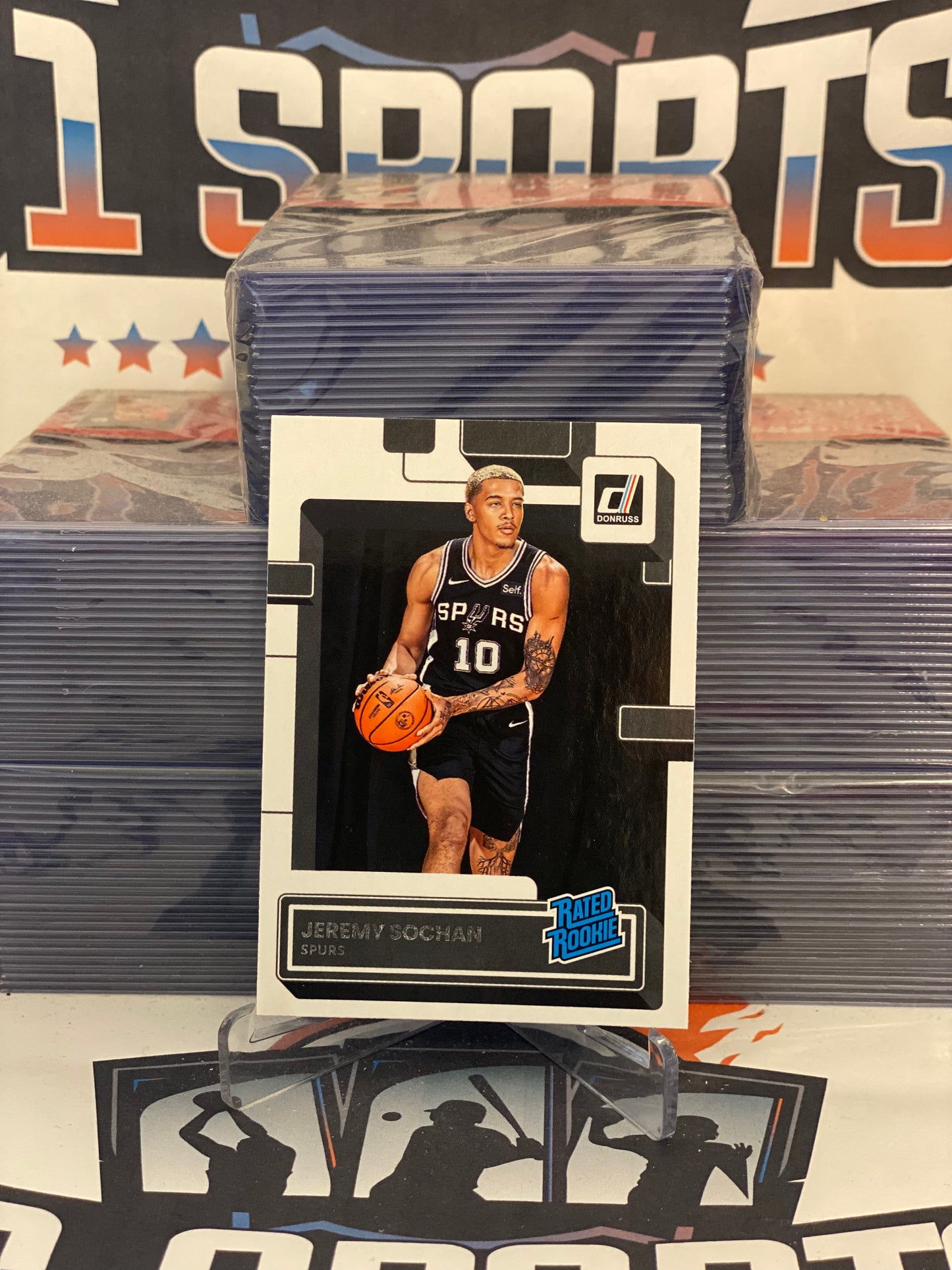 2022 Donruss (Rated Rookie) Jeremy Sochan #209
