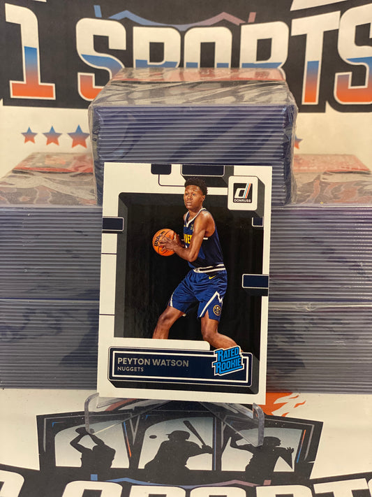 2022 Donruss (Rated Rookie) Peyton Watson #230