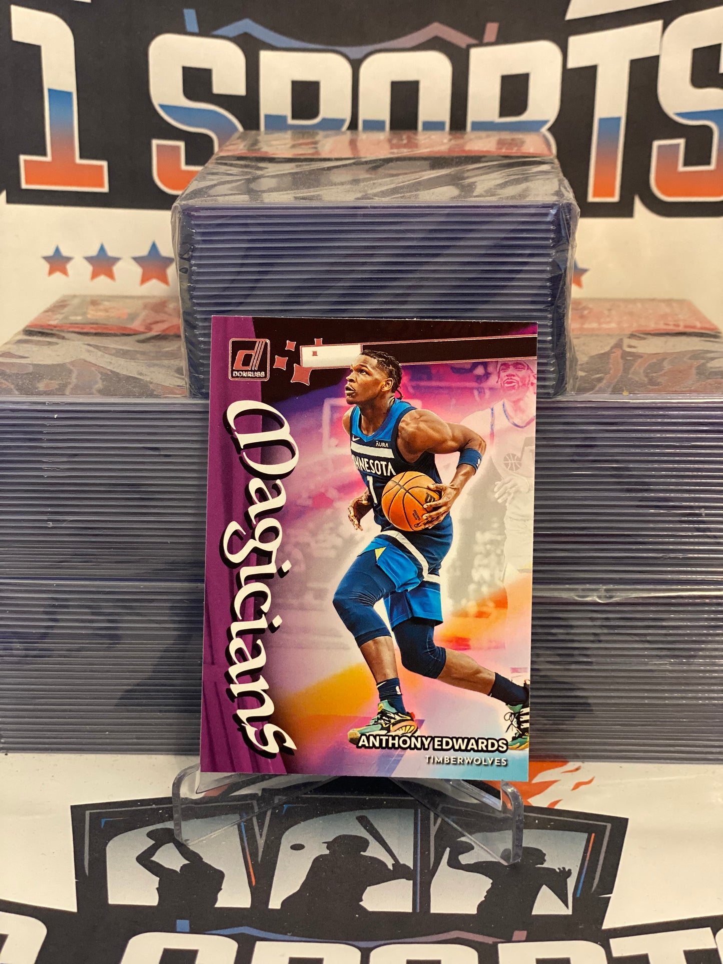 2022 Donruss (Magicians) Anthony Edwards #10
