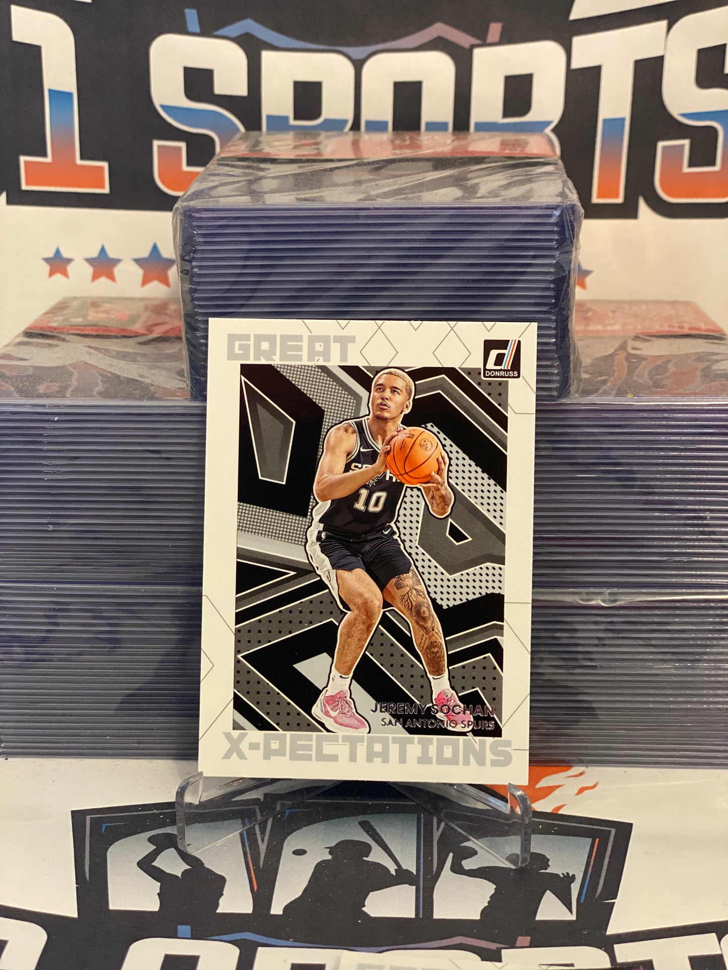2022 Donruss (Great X-Pectations) Jeremy Sochan Rookie #9