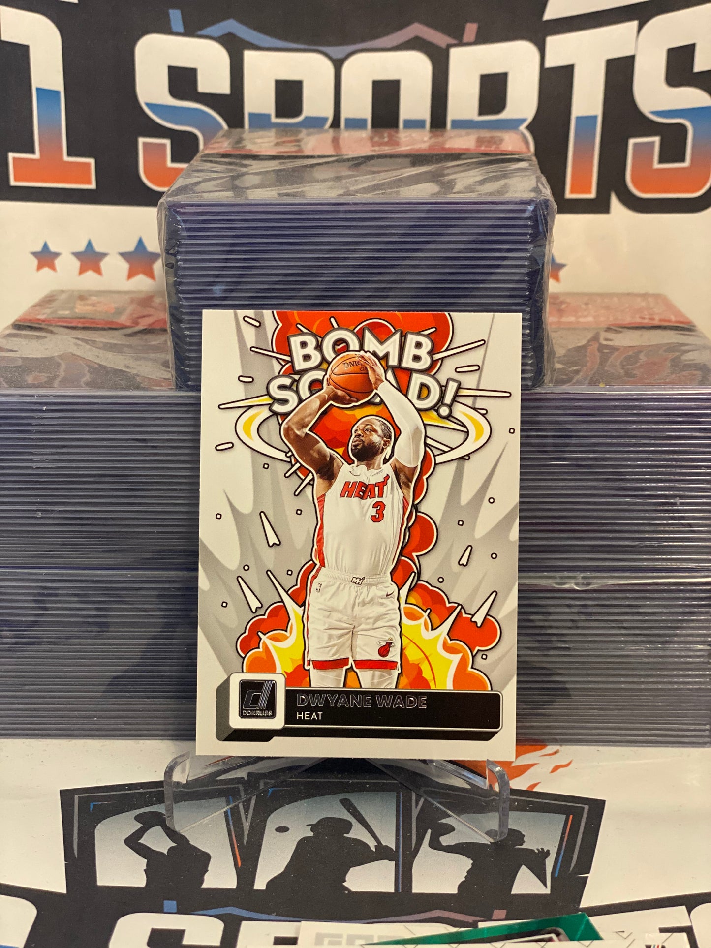 2022 Donruss (Bomb Squad) Dwyane Wade #17