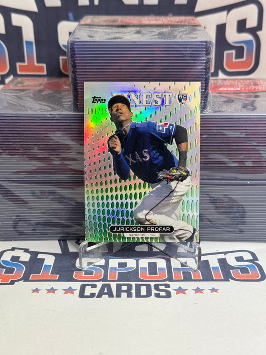 2013 Topps Finest (Refractor 191/199) Jurickson Profar Rookie #62