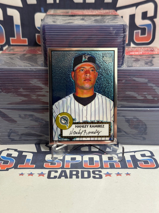 2006 Topps 1952 Edition (Chrome 1705/1952) Hanley Ramirez Rookie #TCR20