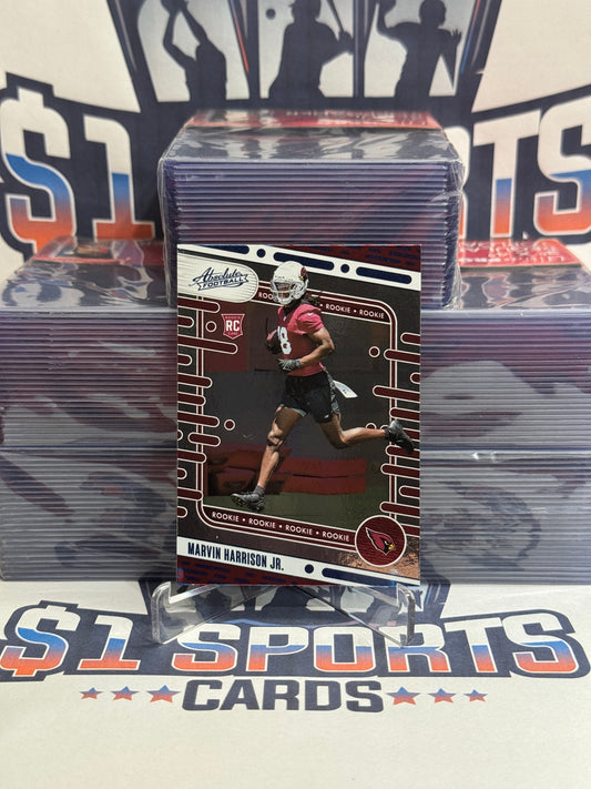 2024 Panini Absolute (Blue) Marvin Harrison Jr. Rookie #104