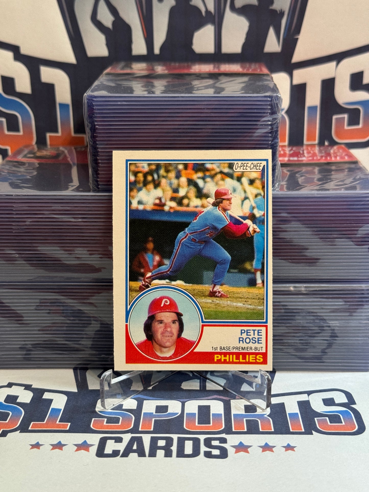 1983 Topps (O-Pee-Chee) Pete Rose #100