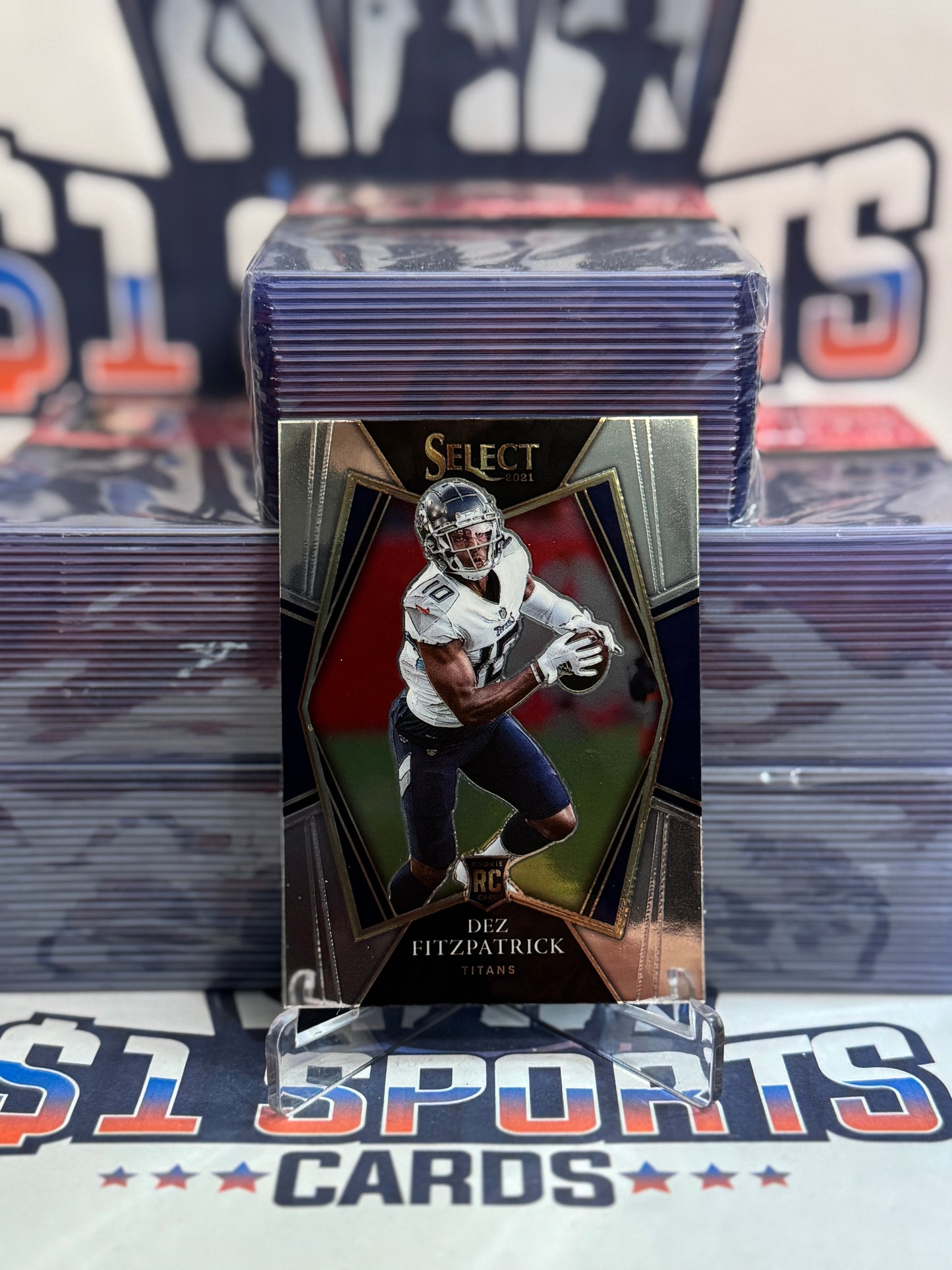 2021 Panini Select (Premier Level) Dez Fitzpatrick Rookie #172
