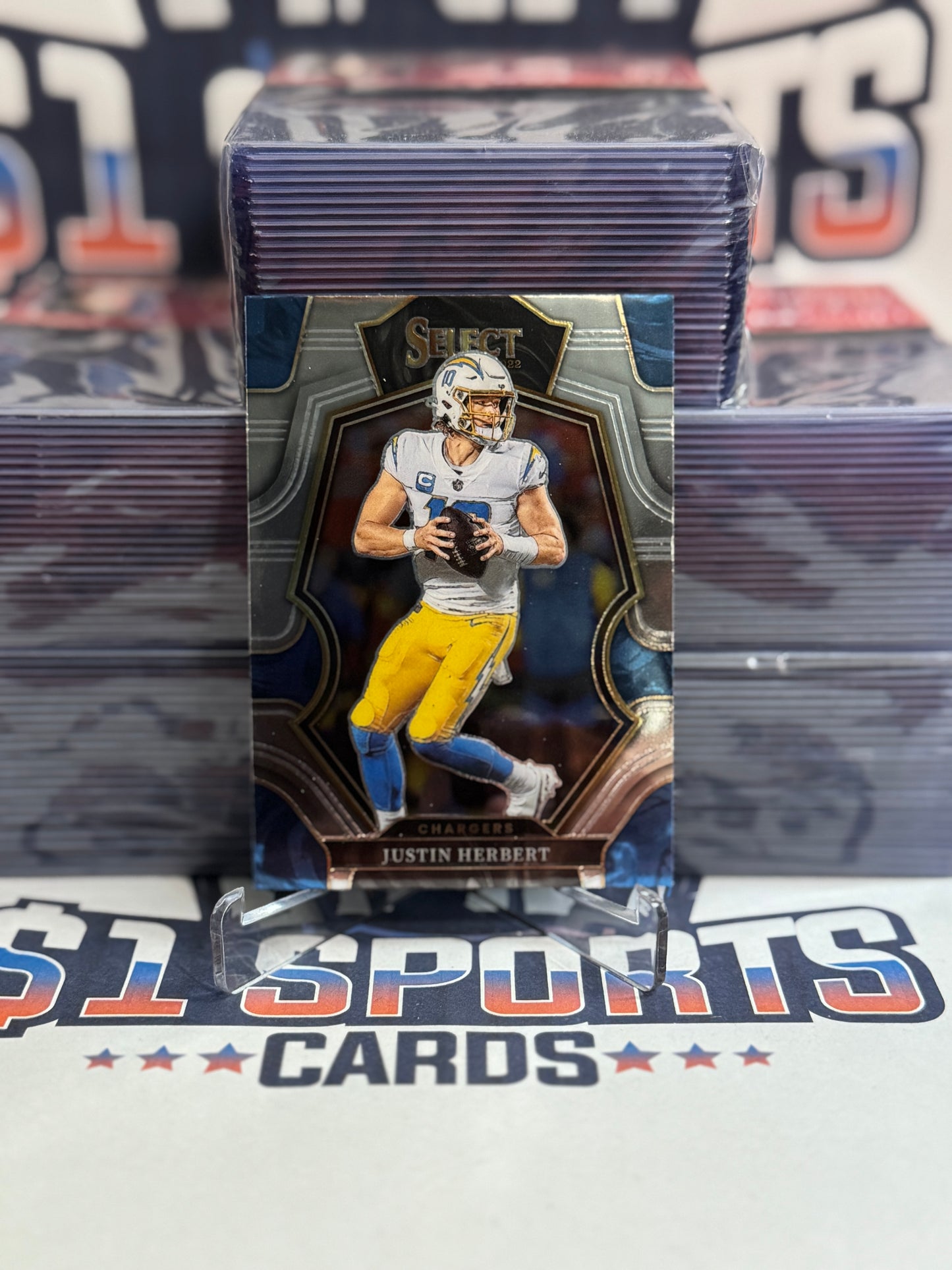 2022 Panini Select Justin Herbert #155