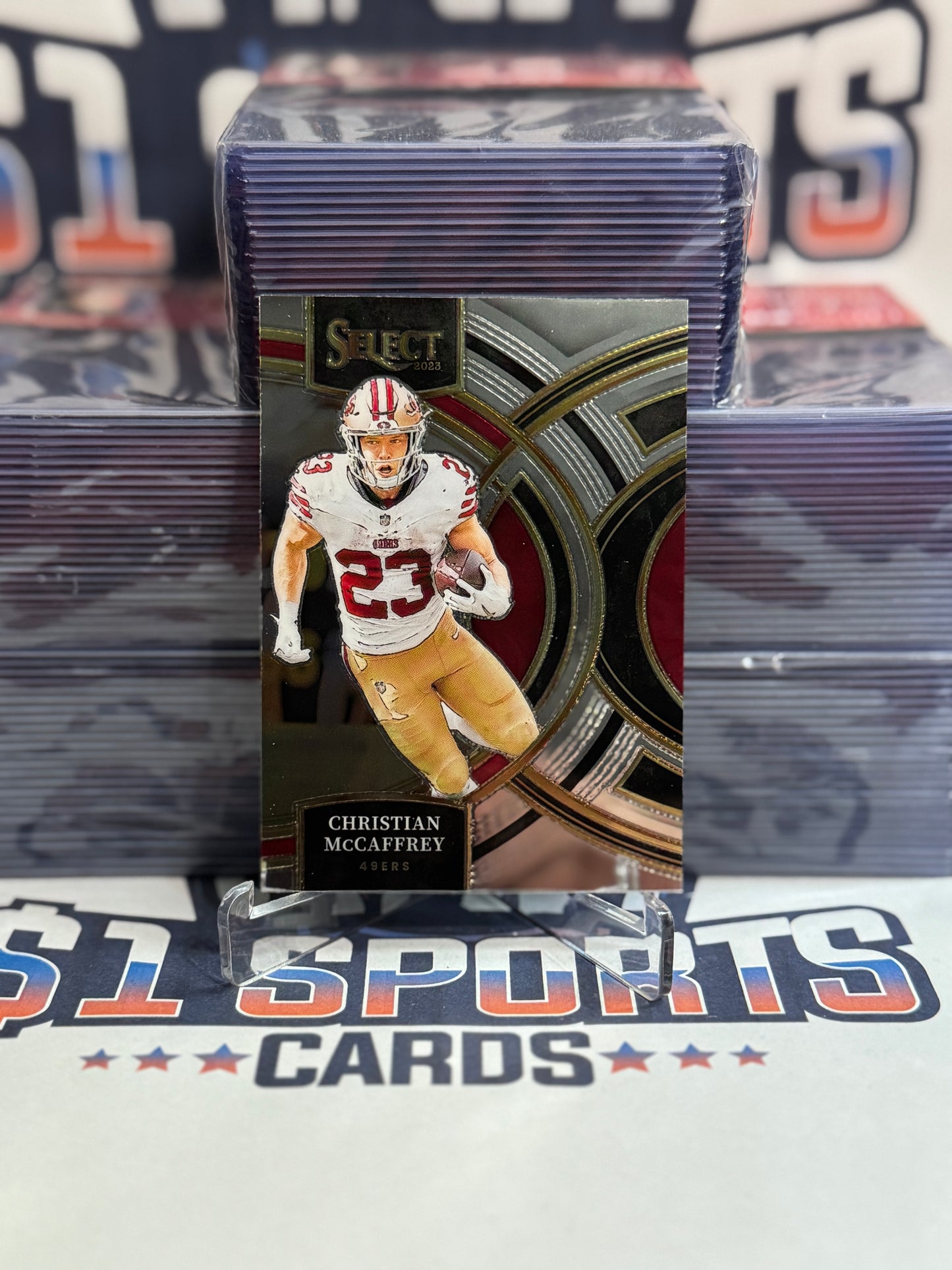 2023 Panini Select (Premier Level) Christian McCaffrey #145
