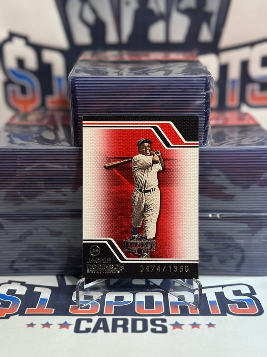 2008 Topps Triple Threads (Red 474/1350) Jackie Robinson #142