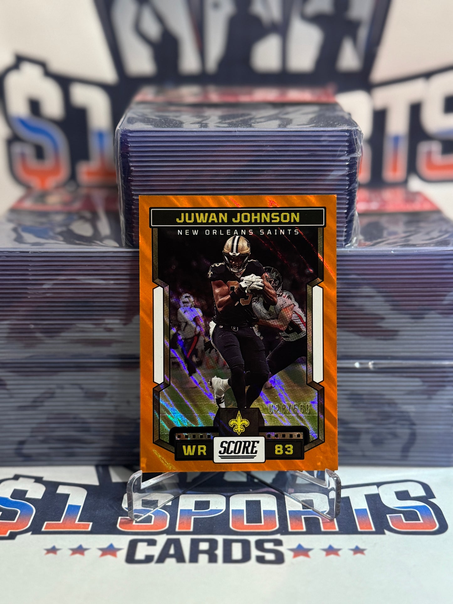 2023 Score (Orange Foil 28/565) Juwan Johnson #56