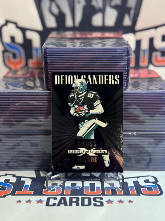 1999 Donruss Rookies & Stars (Cross Training 1121/1250) Deion Sanders #CT-20